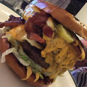 Double Bacon Smash Burger
